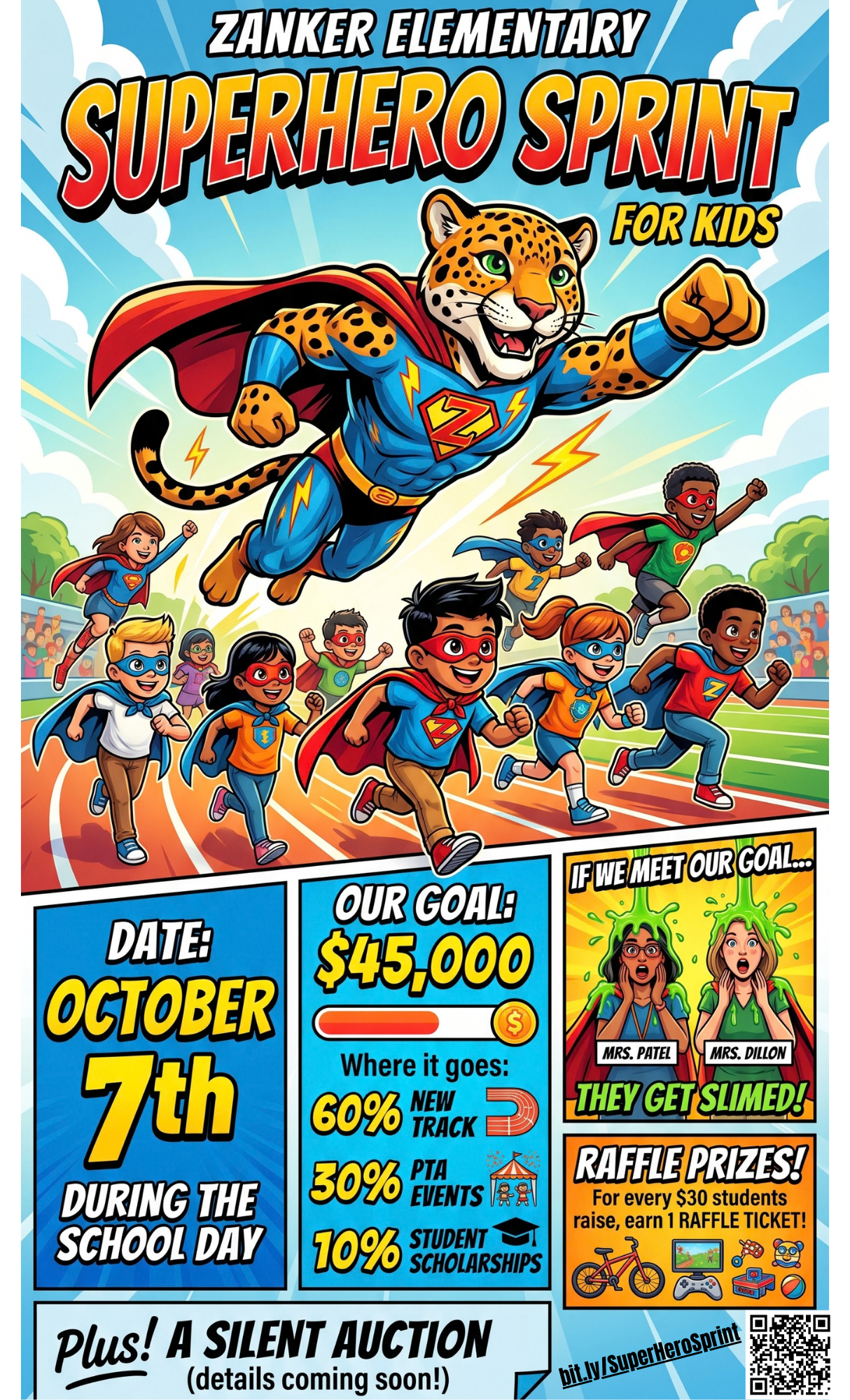 Zanker Elementary Superhero Sprint! - Oct. 7th 