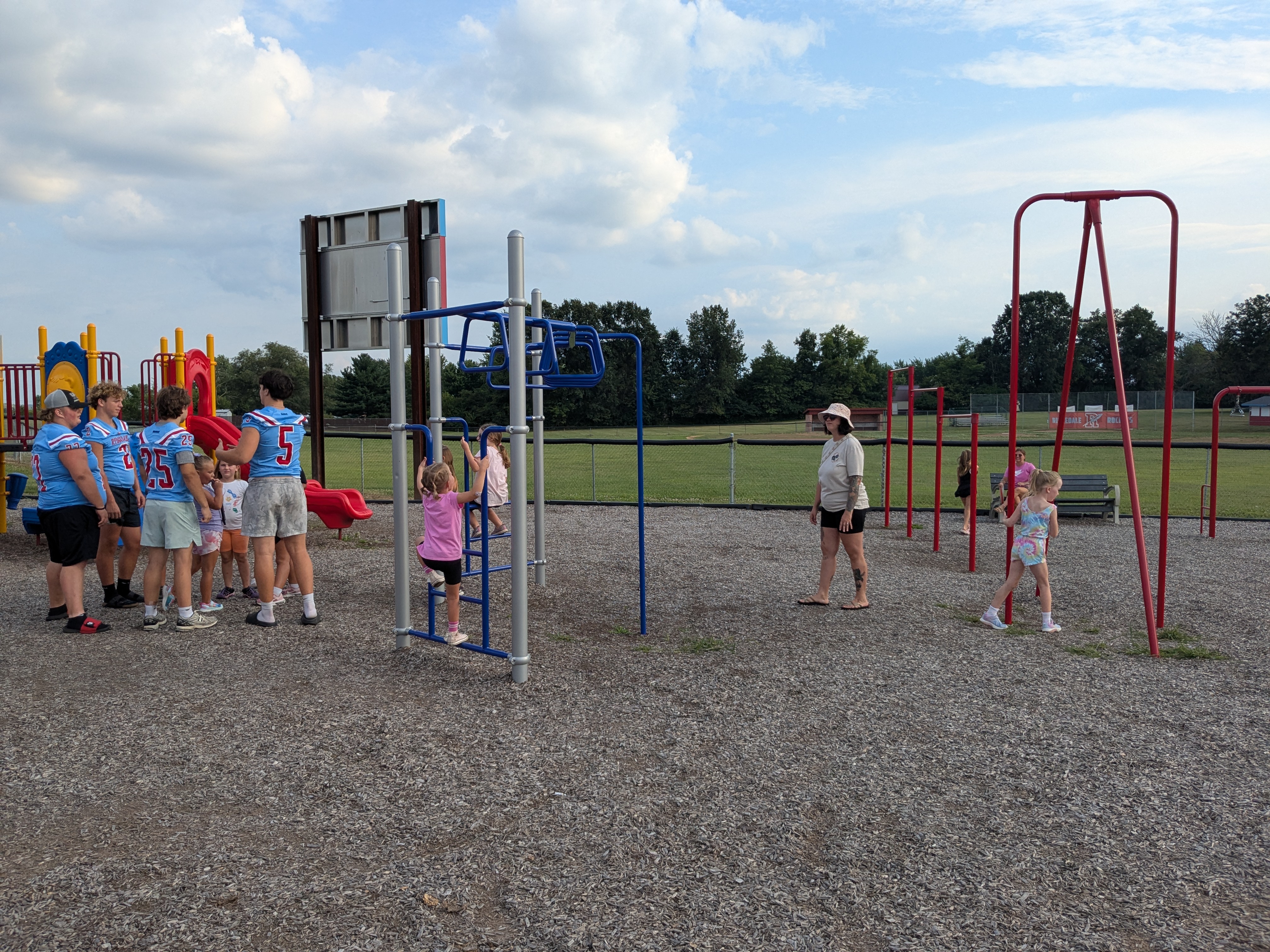Popsicles on the Playground
