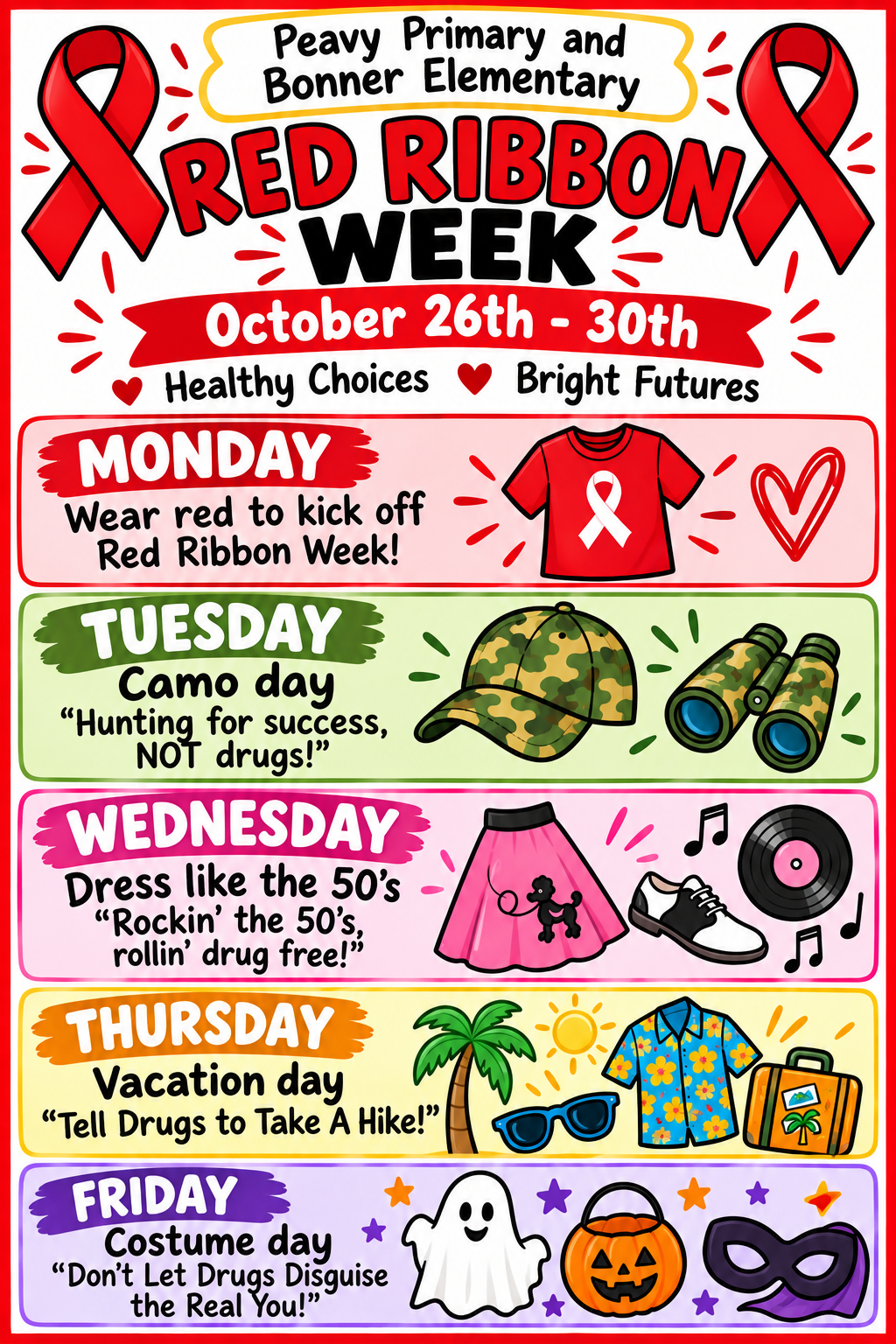 Red Ribbon Week!