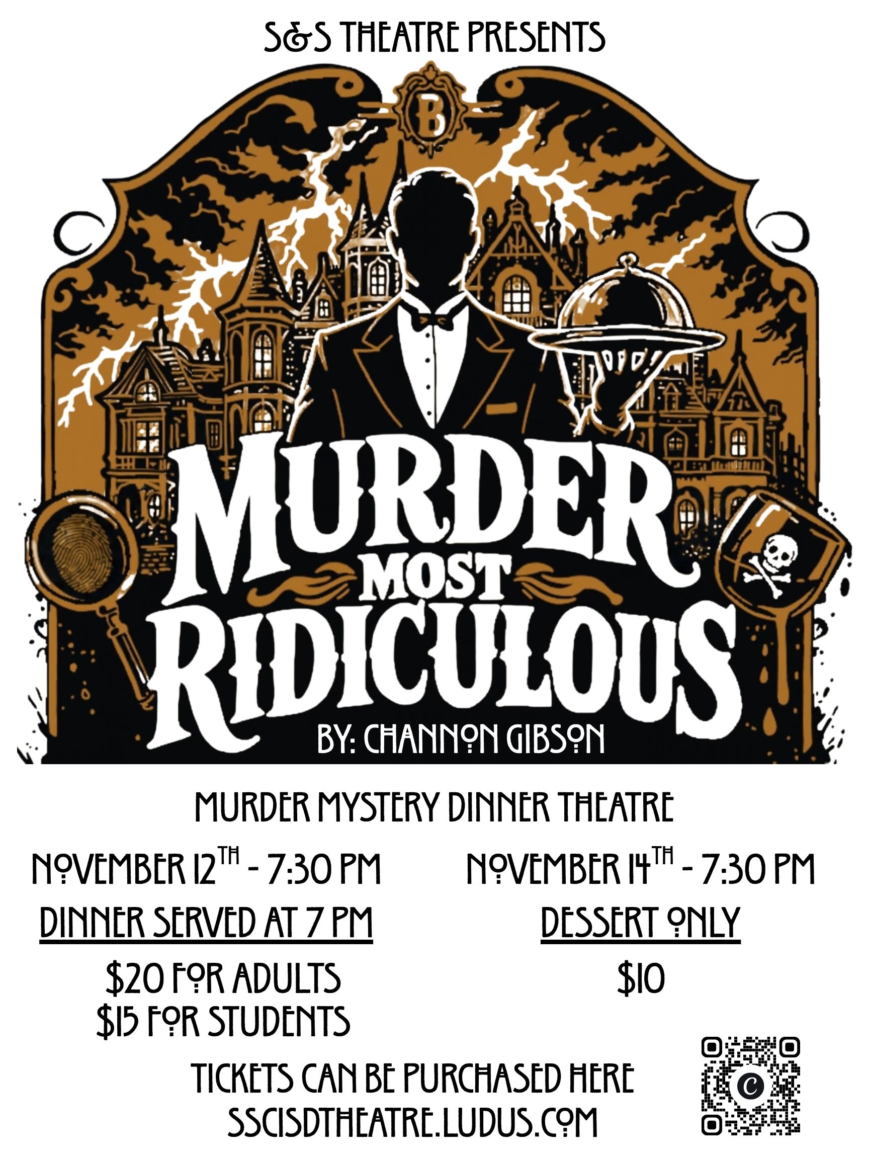 S&S Theatre Presents: Murder Most Ridiculous
