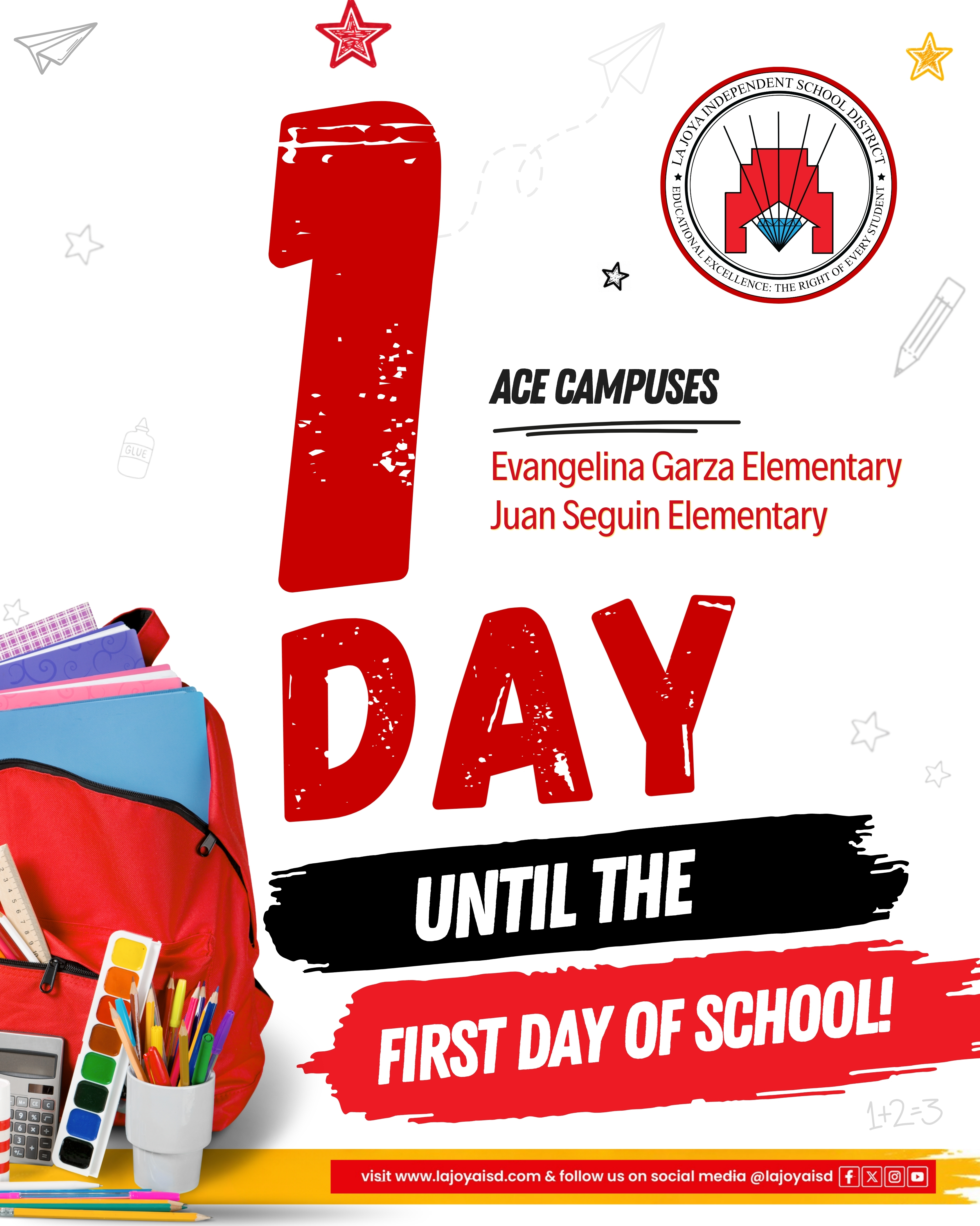 ⏰🎒 The final countdown is ON for ACE Campuses!