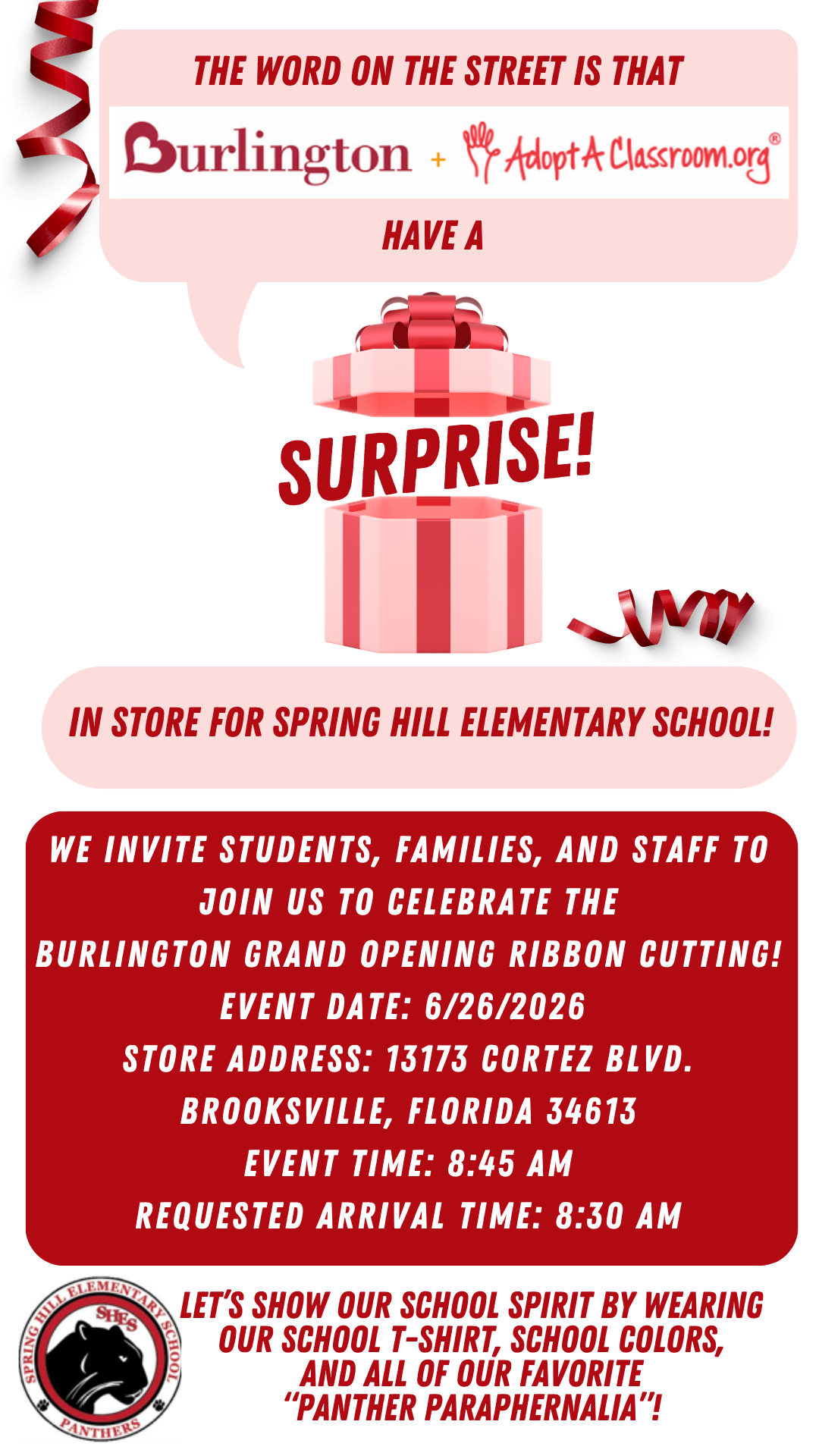 Exciting News! 