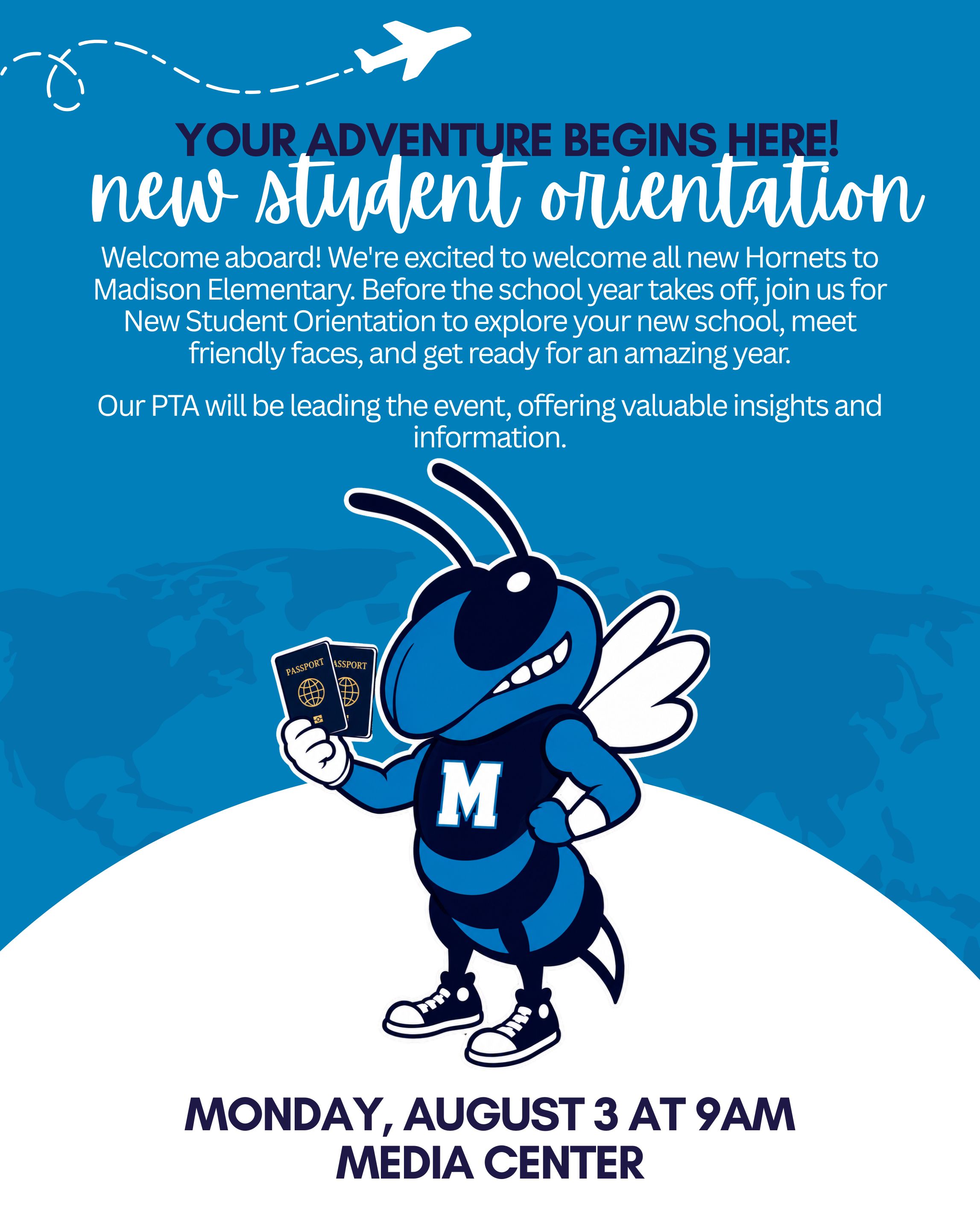 New Student Orientation 2026-27