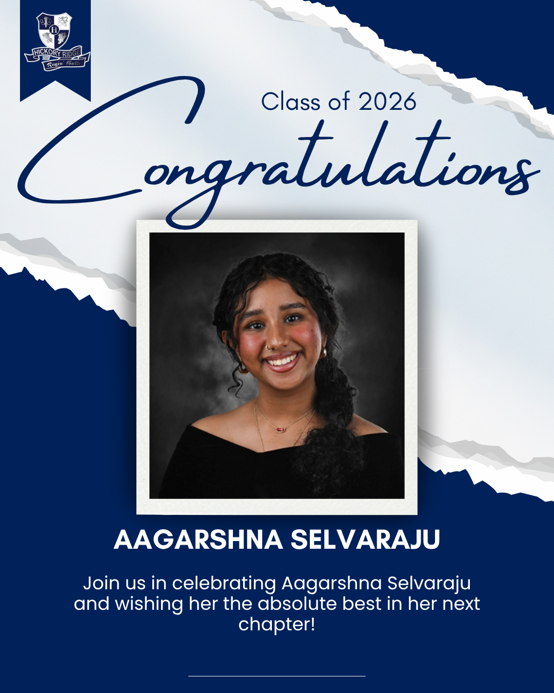 Student Spotlight - Aagarshna Selvaraju