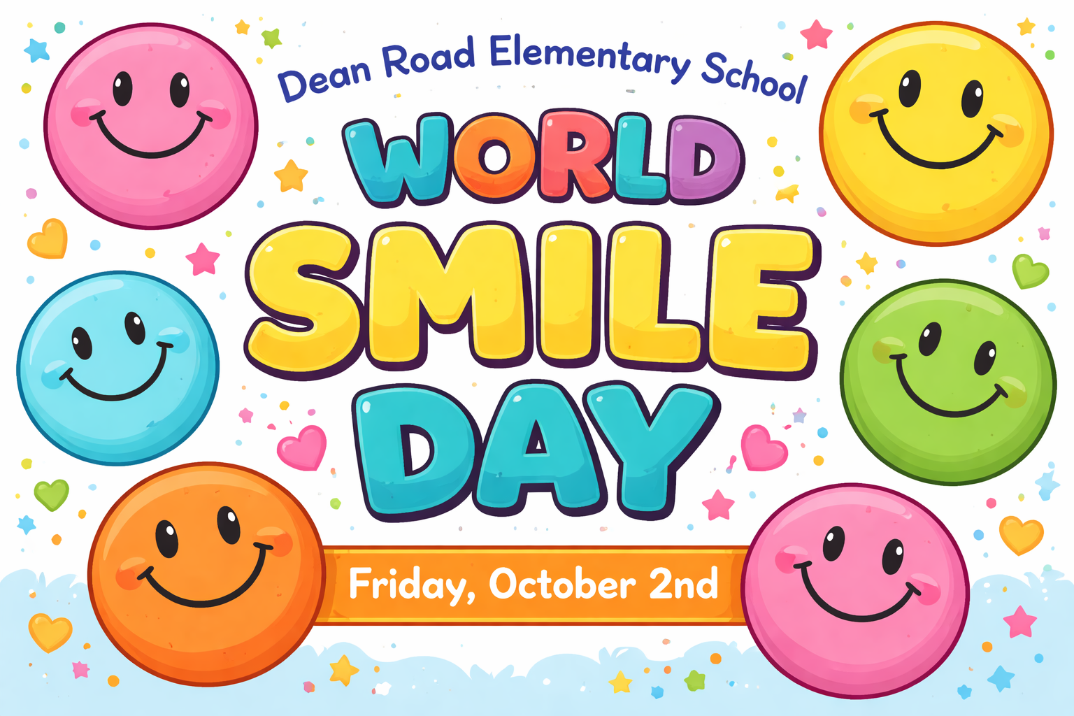 World Smile Day is Friday, October 2nd