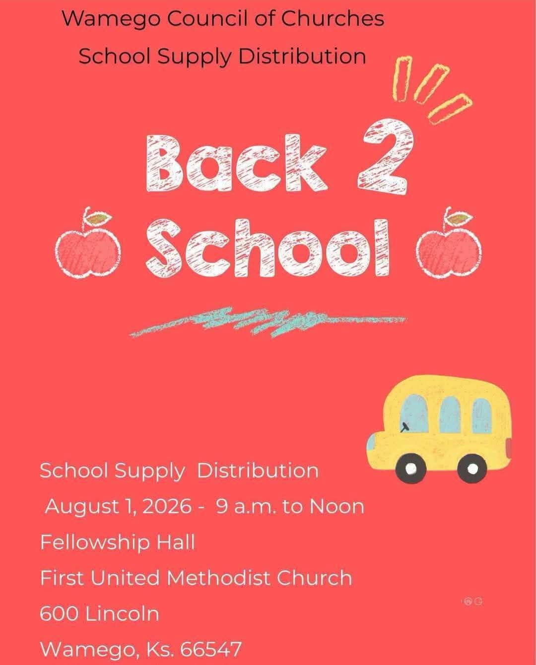 School Supply Distribution