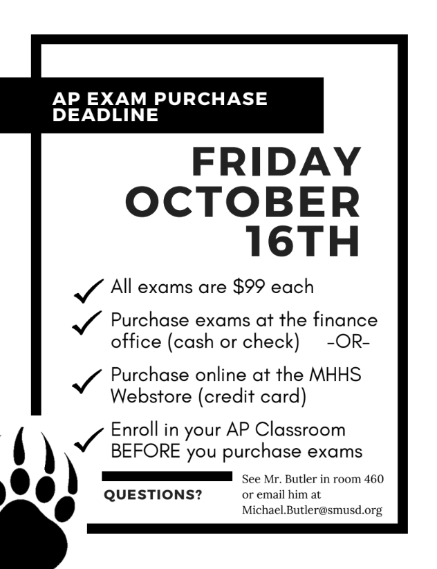 AP Course Information & Important Updates | Mission Hills High School