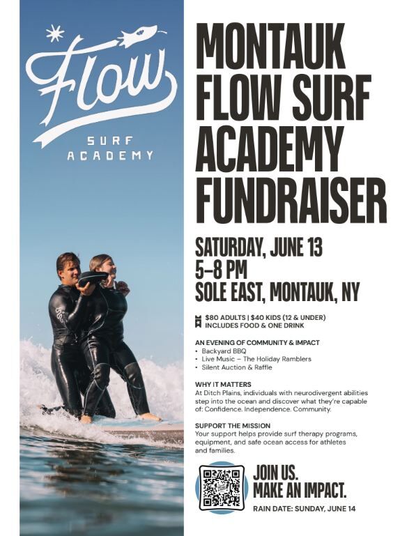 Montauk Flow Surf Academy Fundraiser