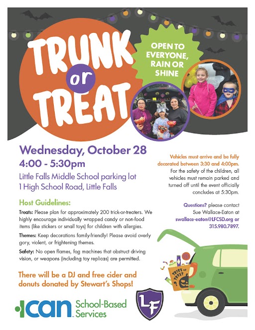 Trunk or Treat Reminder -  10.28.2026