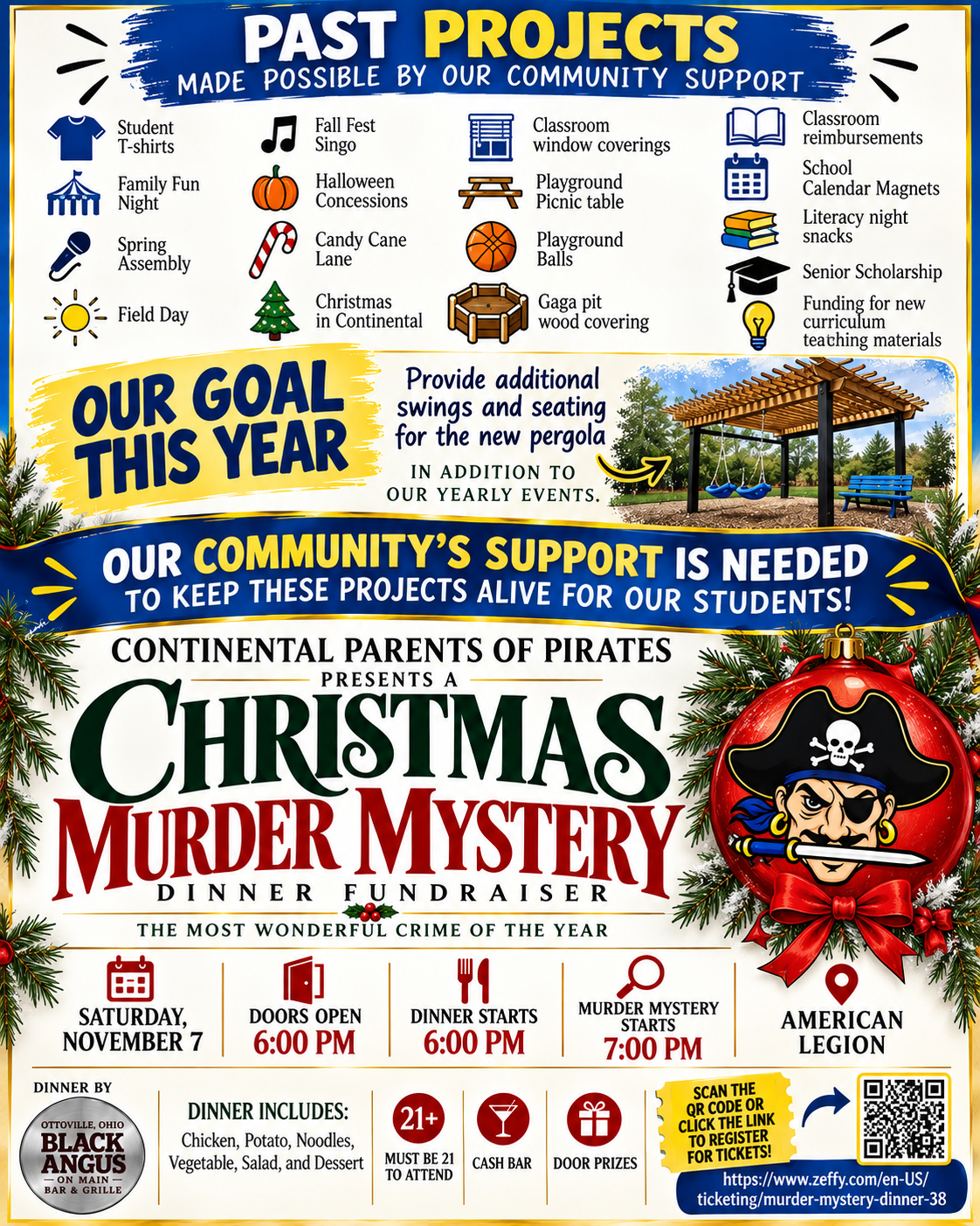 Parents of Pirates-Fundraiser