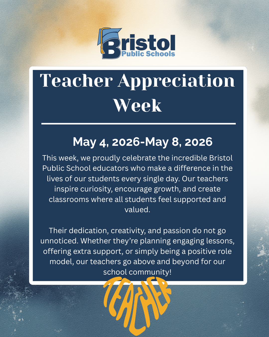 Superintendent's Weekly Update- May 3, 2026