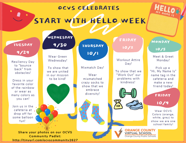 Start With Hello Week!