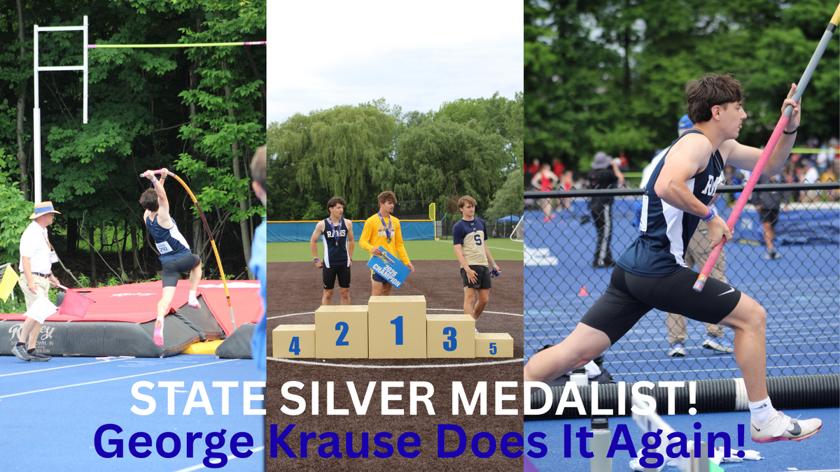 George Krause Captures 2nd Place Finish at NYS Outdoor Track & Field Championships