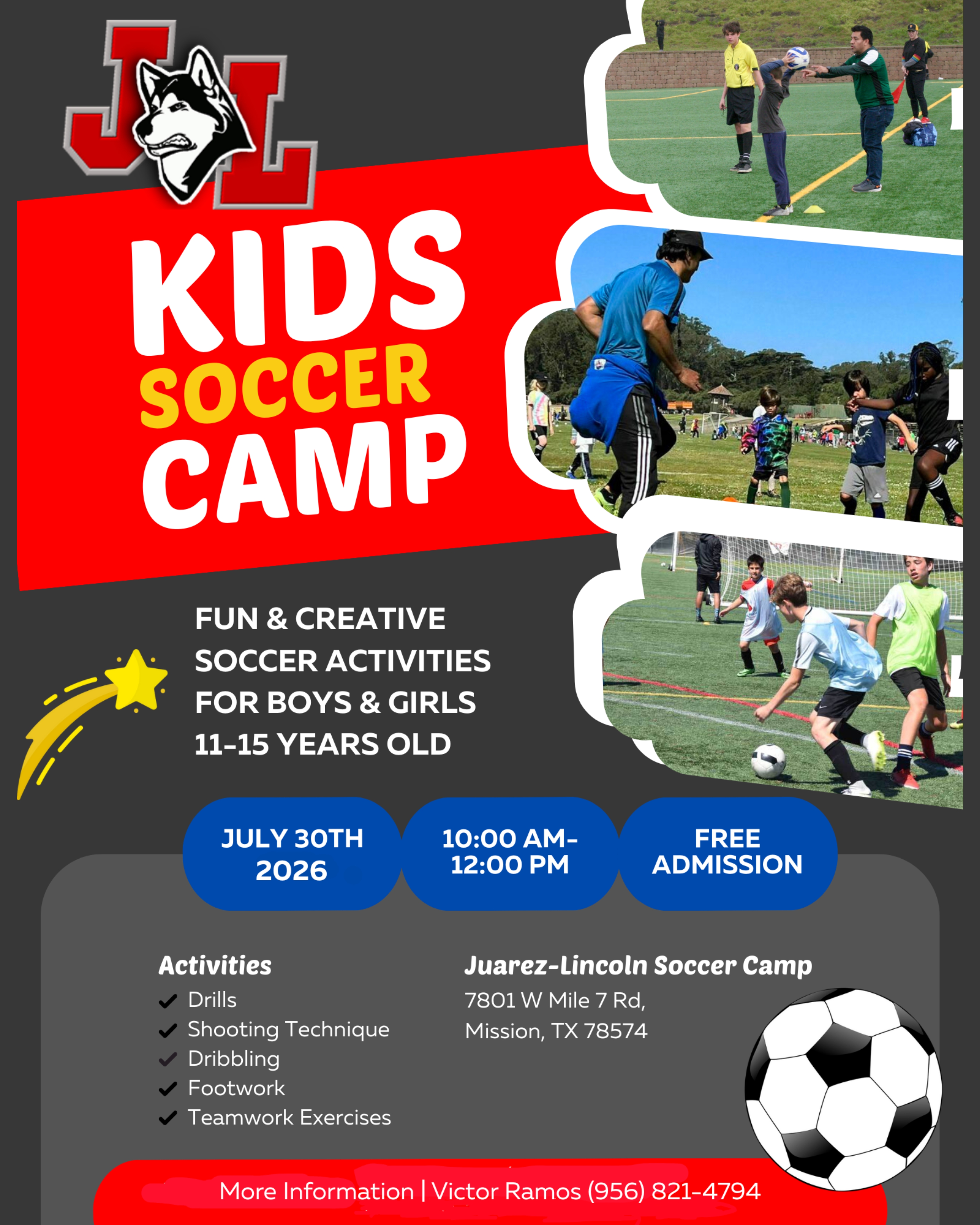 ⚽🤘🏼 Calling all future Huskies! ⚽🤘🏼