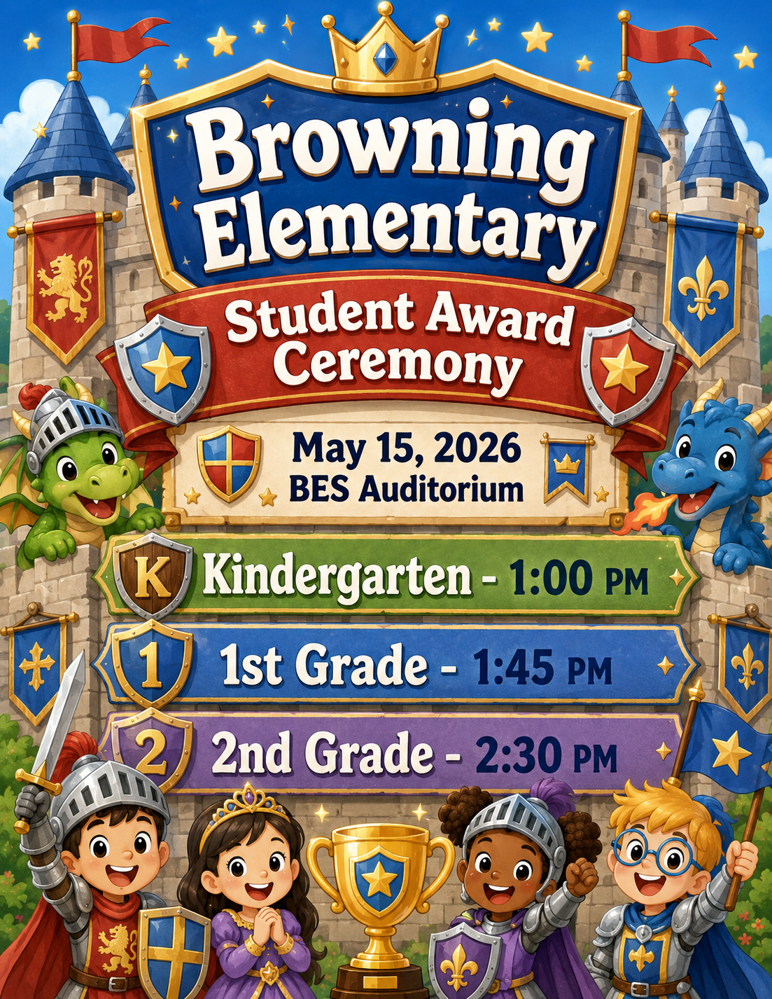 BES Awards Ceremony Friday, May 15, 2026