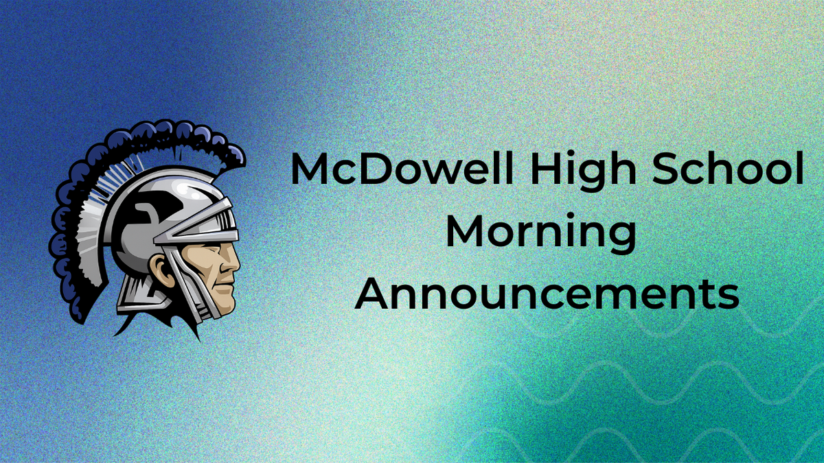 MHS ANNOUNCEMENTS 10/01/26