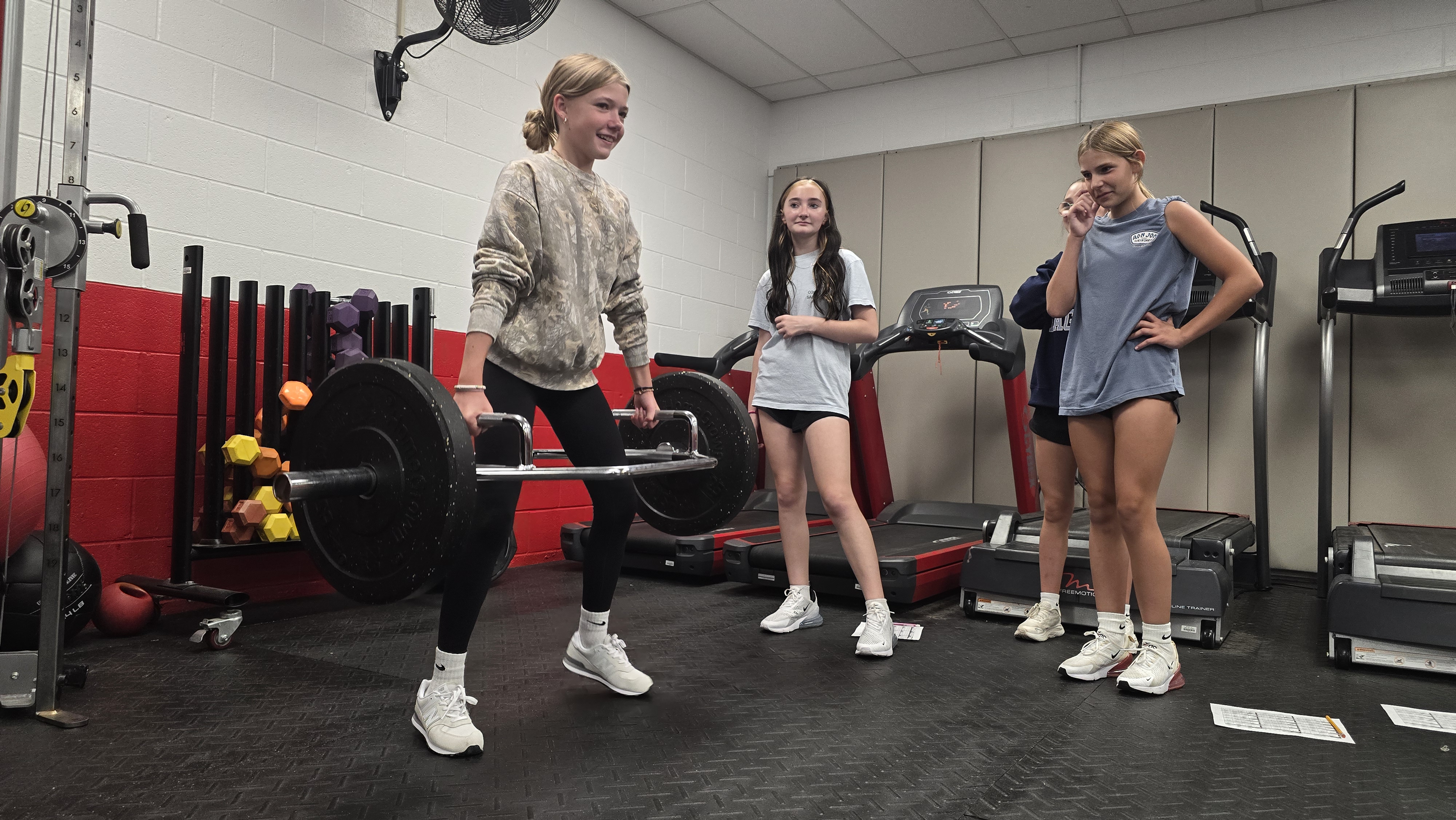 Middle School Fitness Room