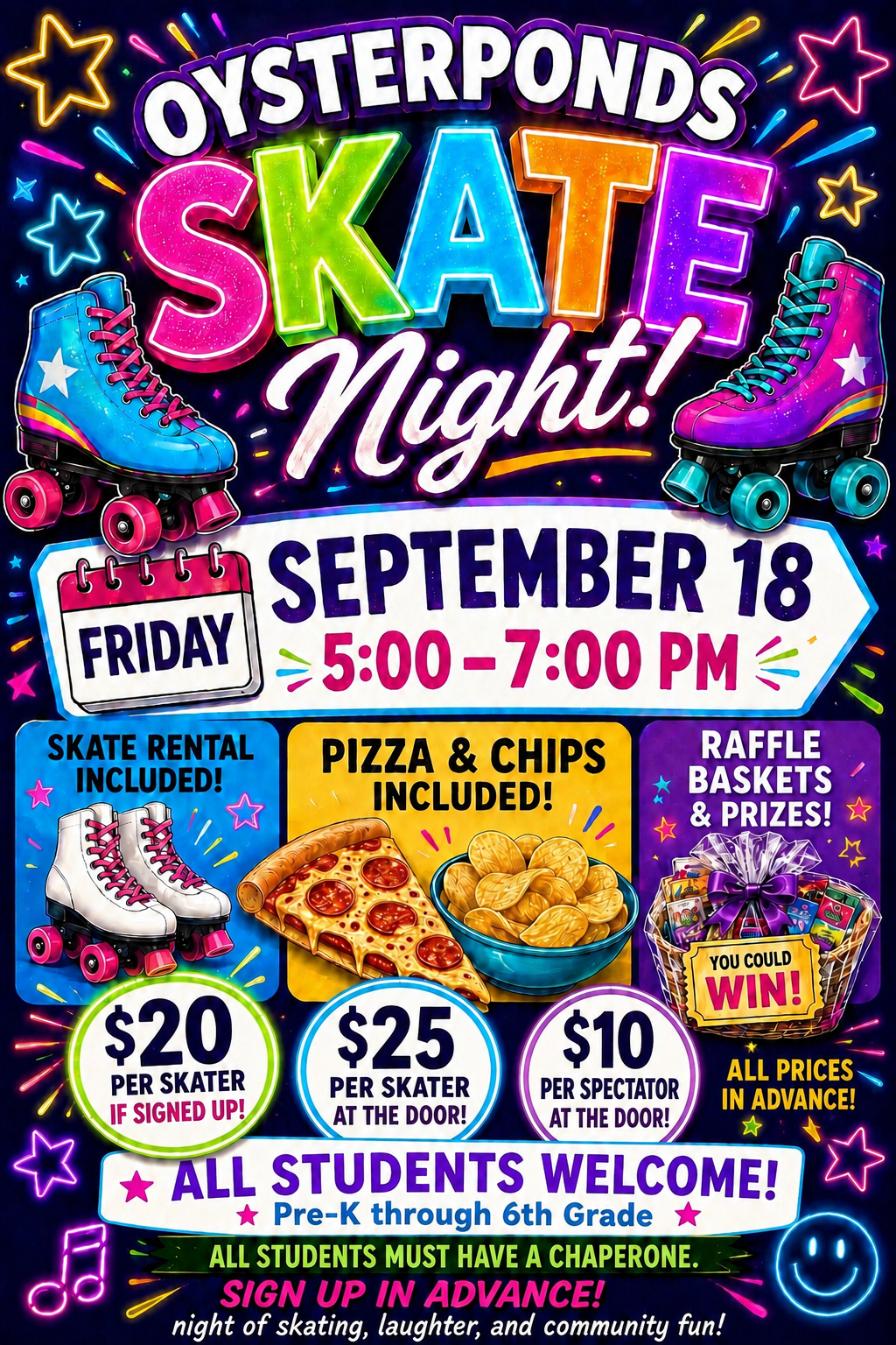 Join us for Skate Night September 18th!