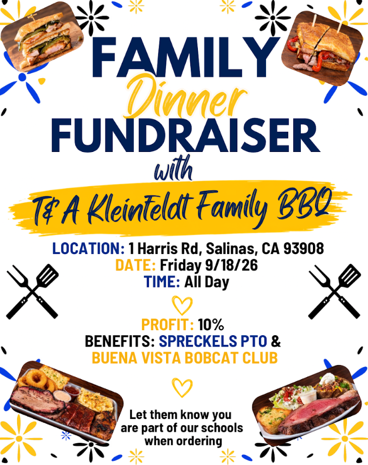  Family Meal Series Starts this Friday!