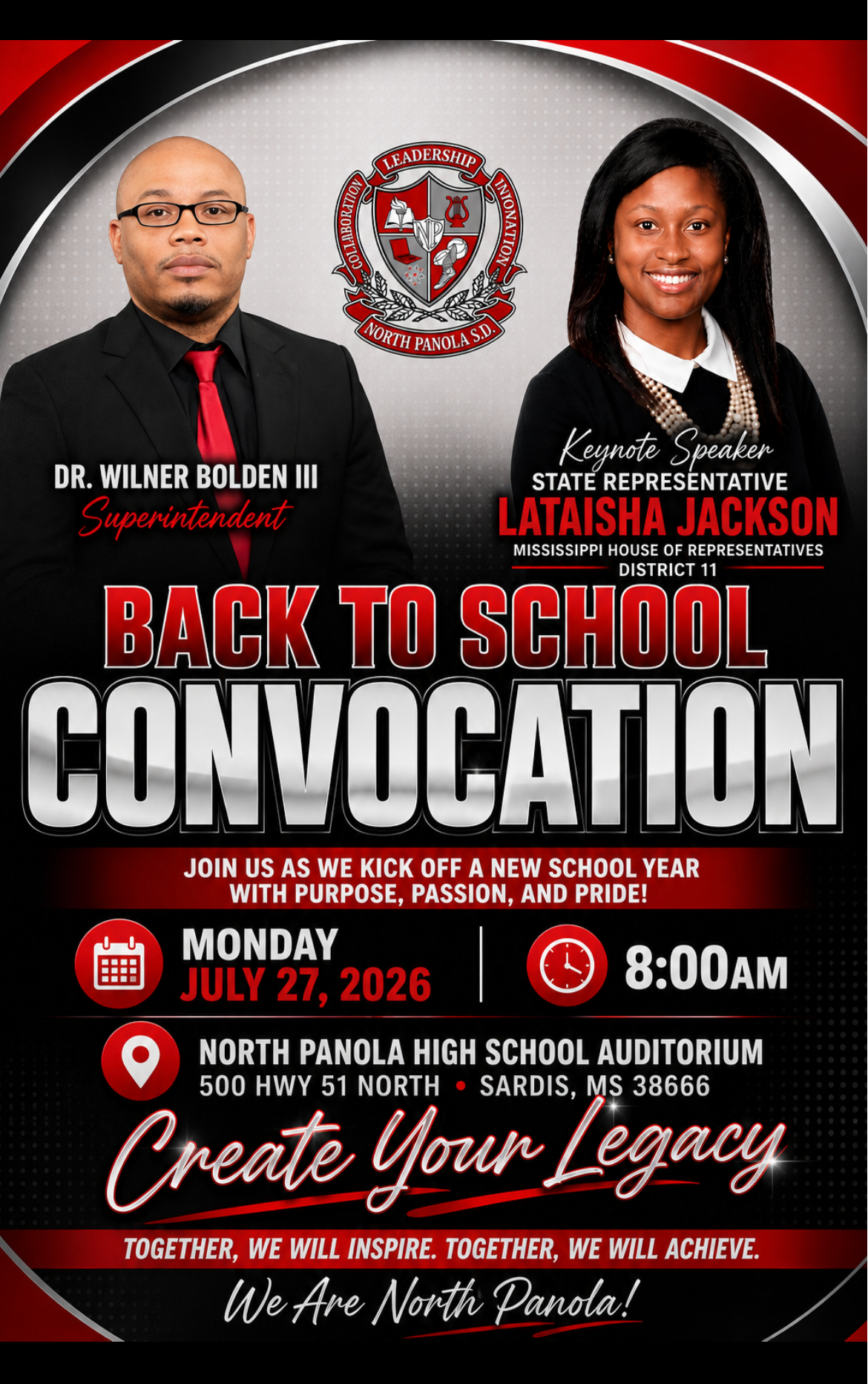 Back to School Convocation 
