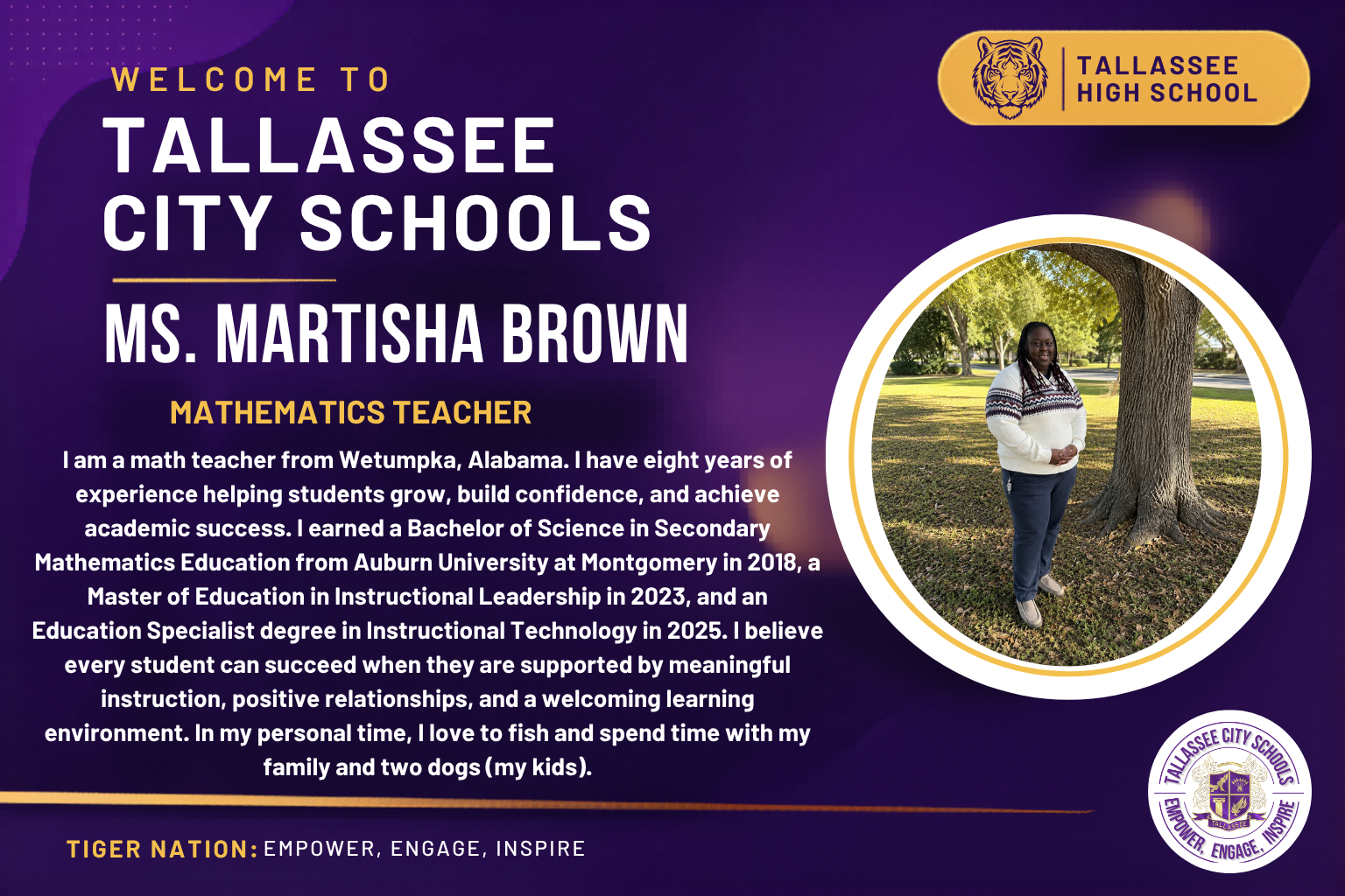 Welcome to Tallassee City Schools!