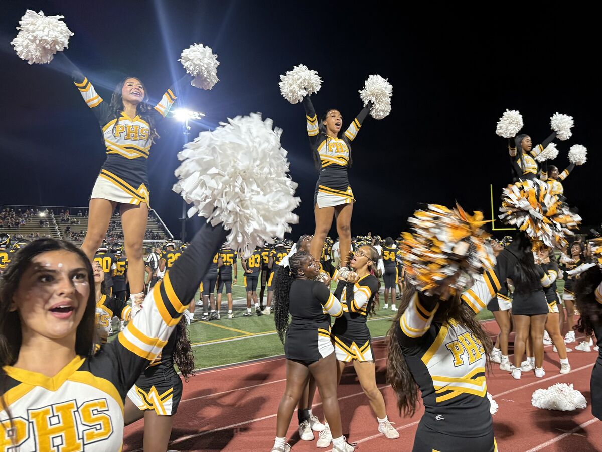 Cheer, band, and dance bring the sites, sounds, and spirit to Friday nights