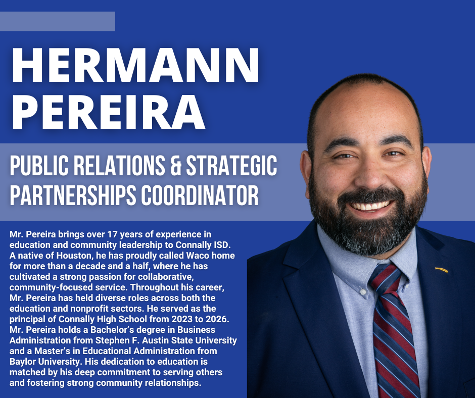 Announcement of New Connally ISD Public Relations Coordinator