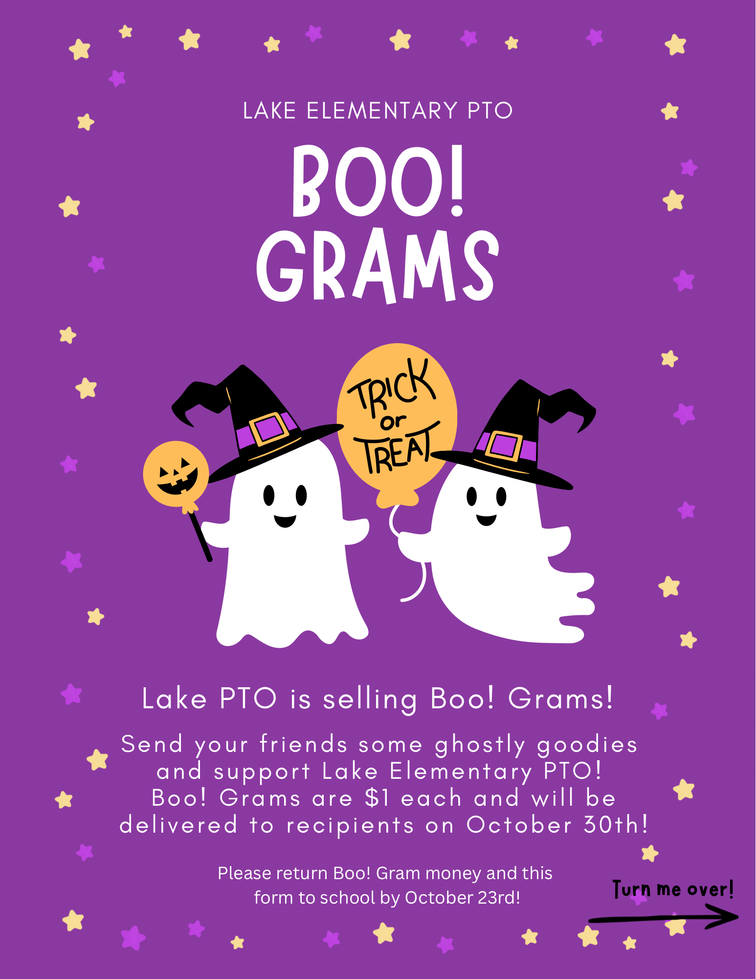 BOO Grams and Trunk or Treat