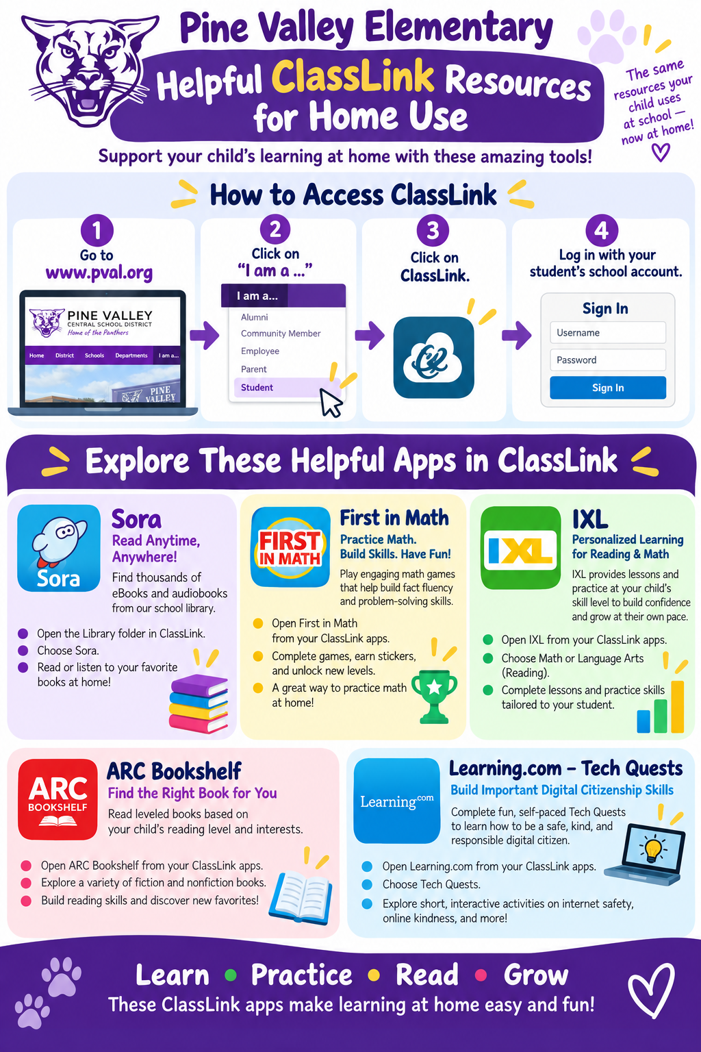 Resources for home
