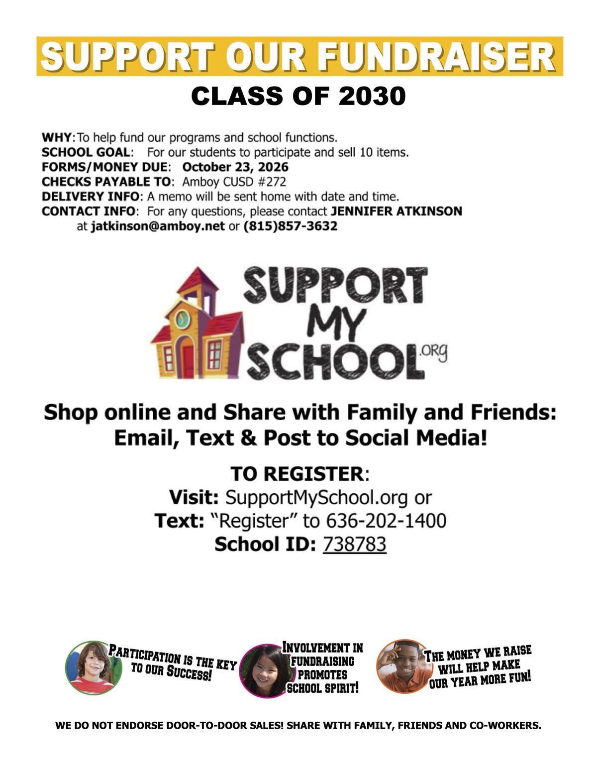 Class of 2030 Candle Fundraiser
