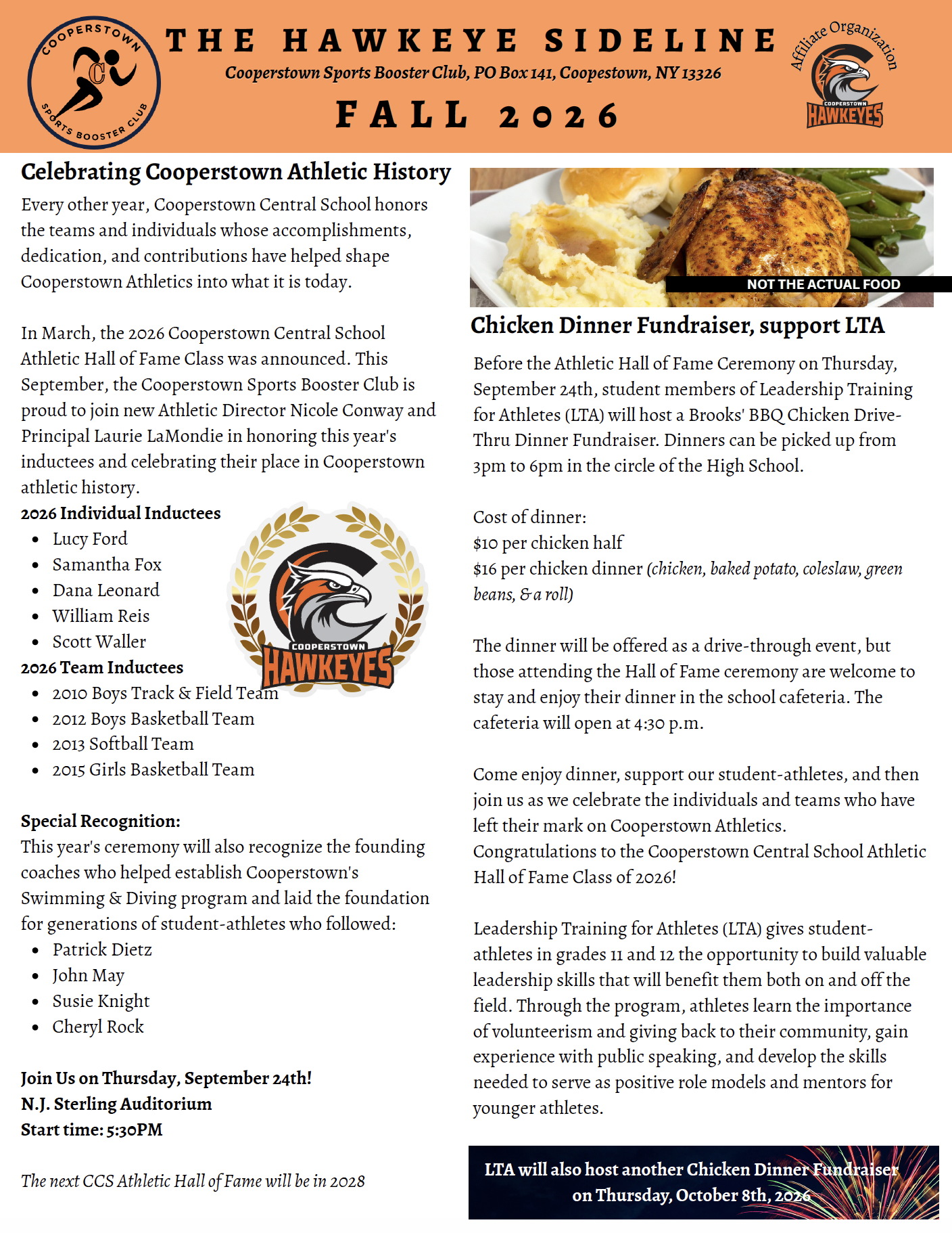 Help Support our Student-Athletes This Season!