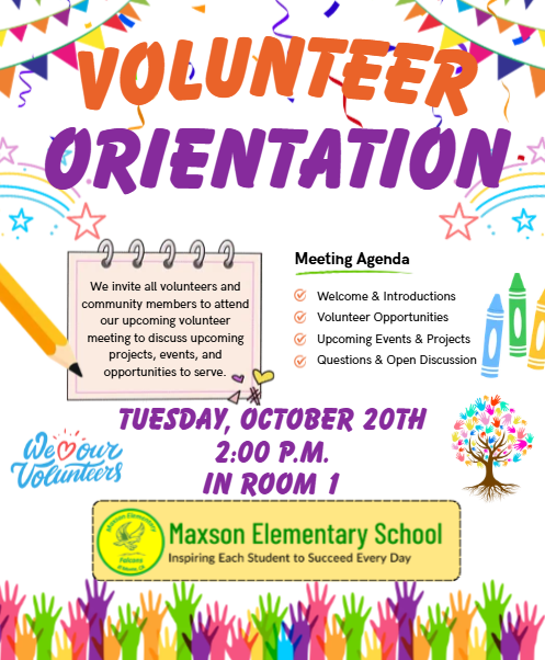 Parent Volunteer Orientation