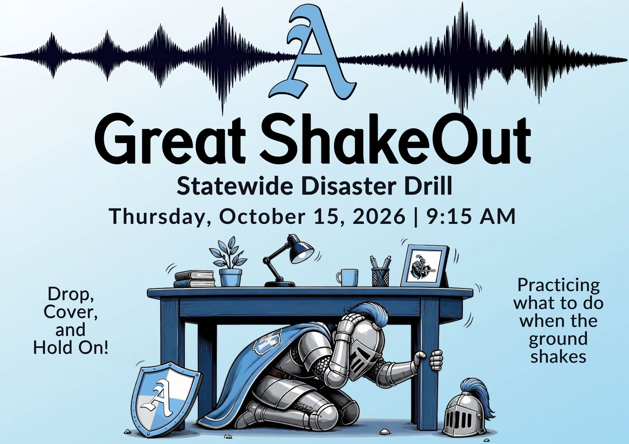 CA Great ShakeOut Drill - 10/15/2026