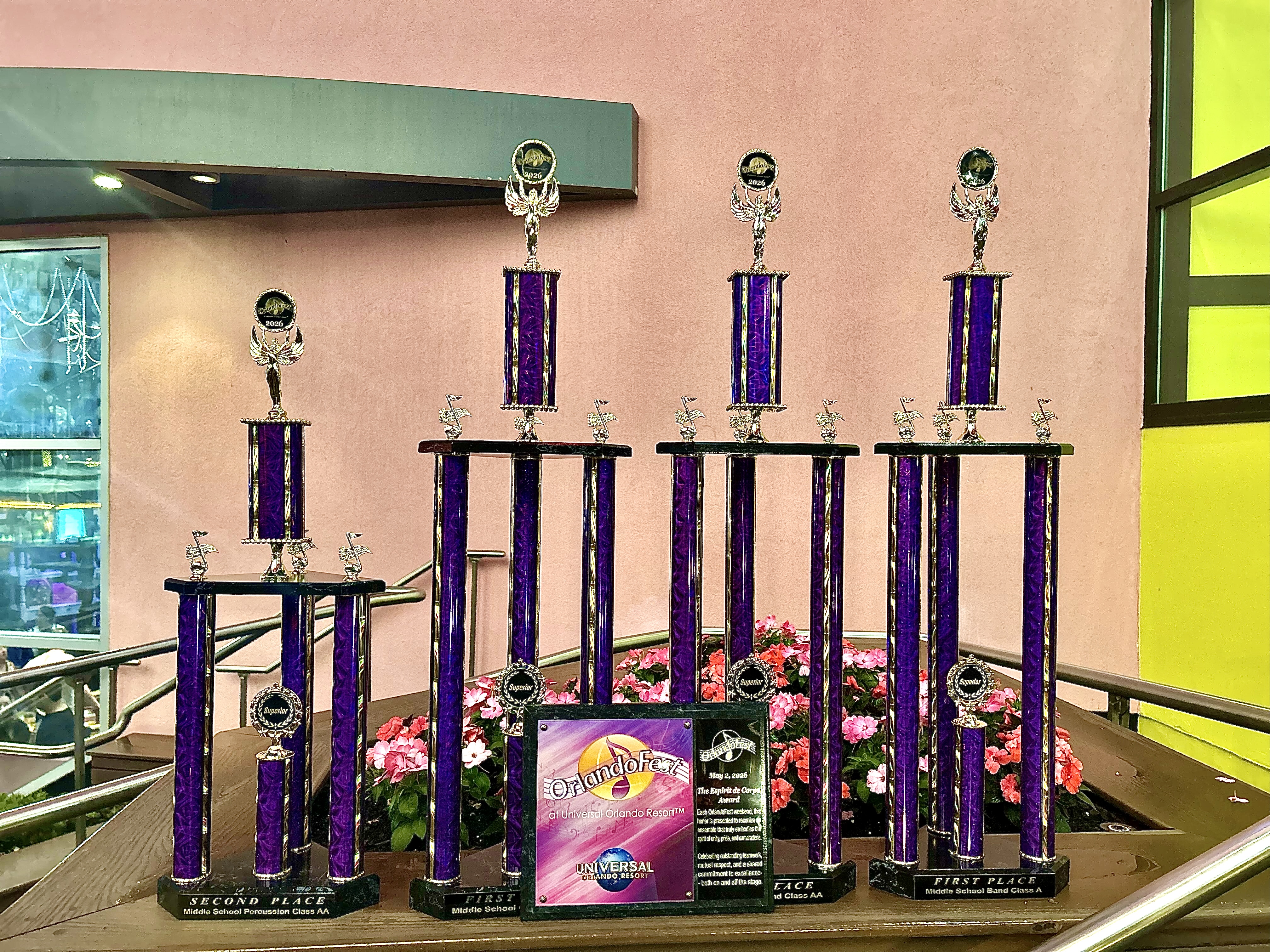 Band and Choir Orlandofest - Superior Ratings!