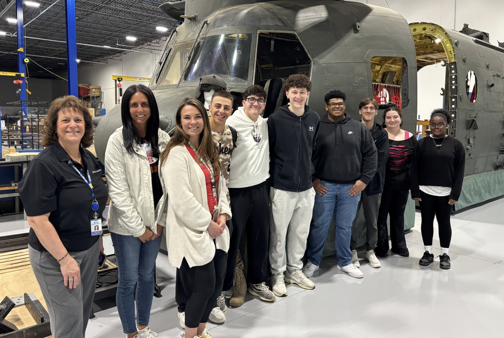 Students Explore Aviation and Engineering During Visit to East/West Industries