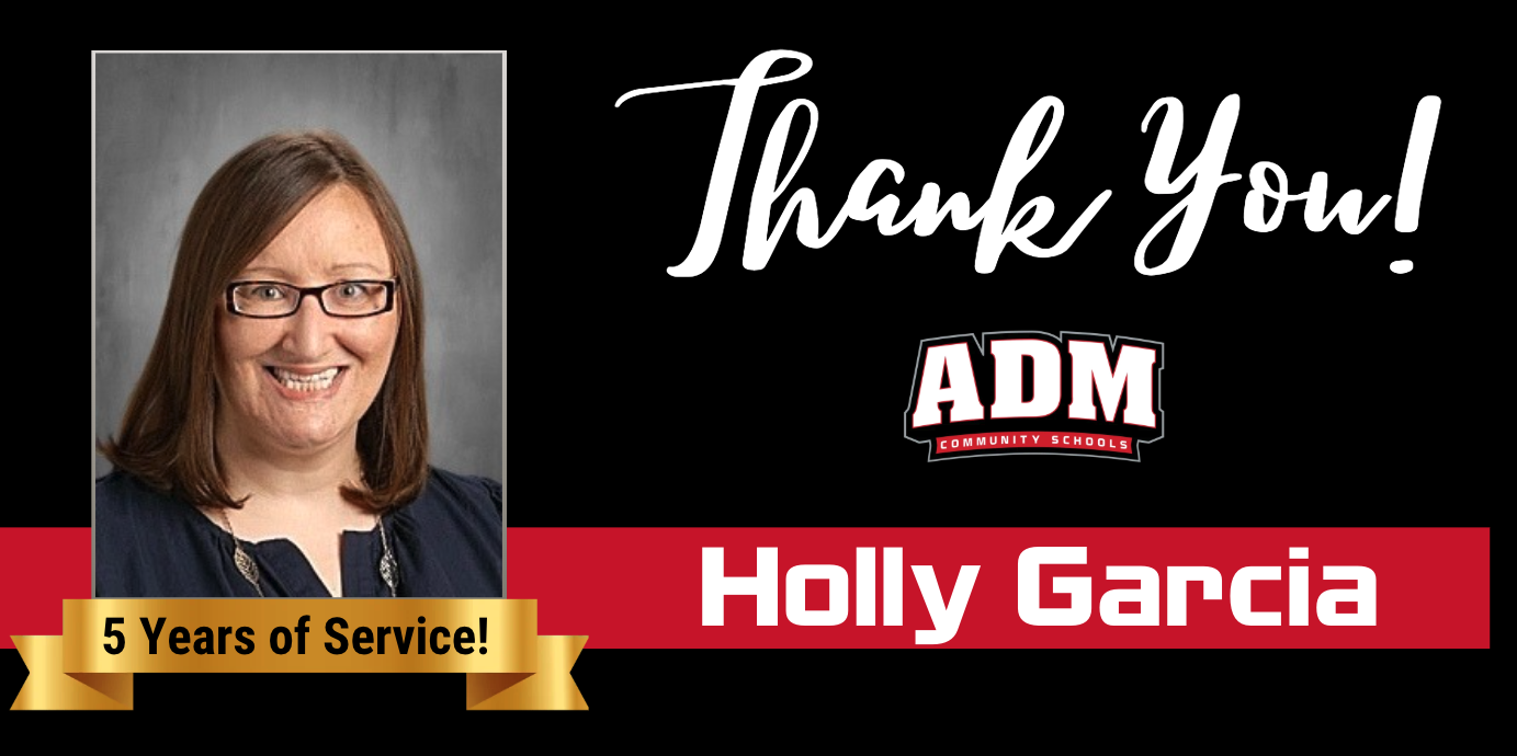 Holly Garcia ~ 5 Years of Service!