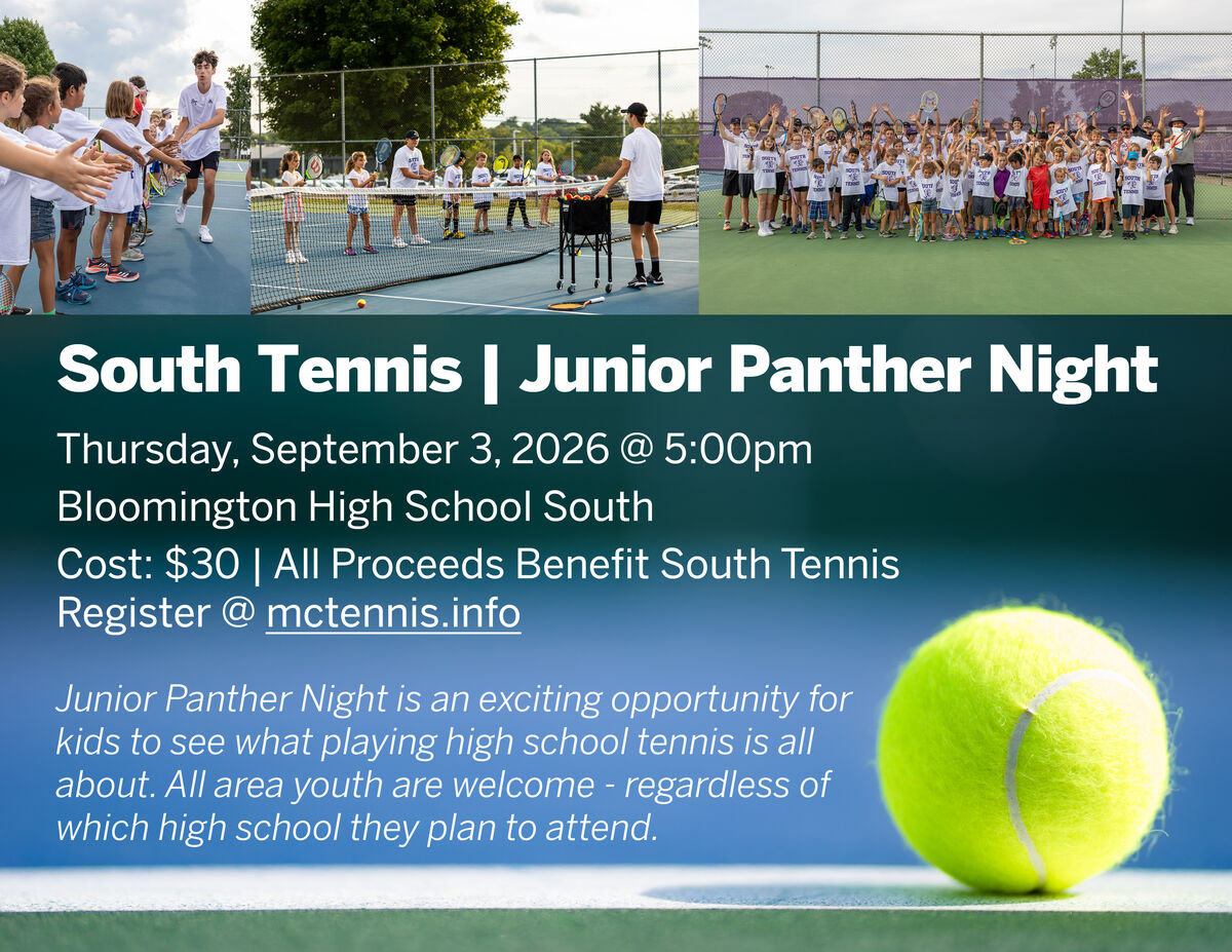 South Tennis Junior Panther Night
