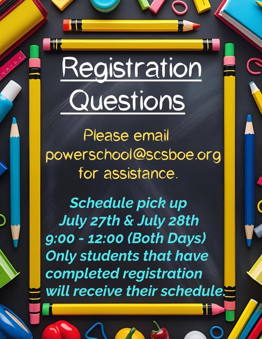 Registration and Class Assignment pick up