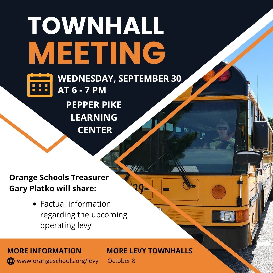 Factual Presentation on Upcoming Levy, Sept 30 from 6-7pm
