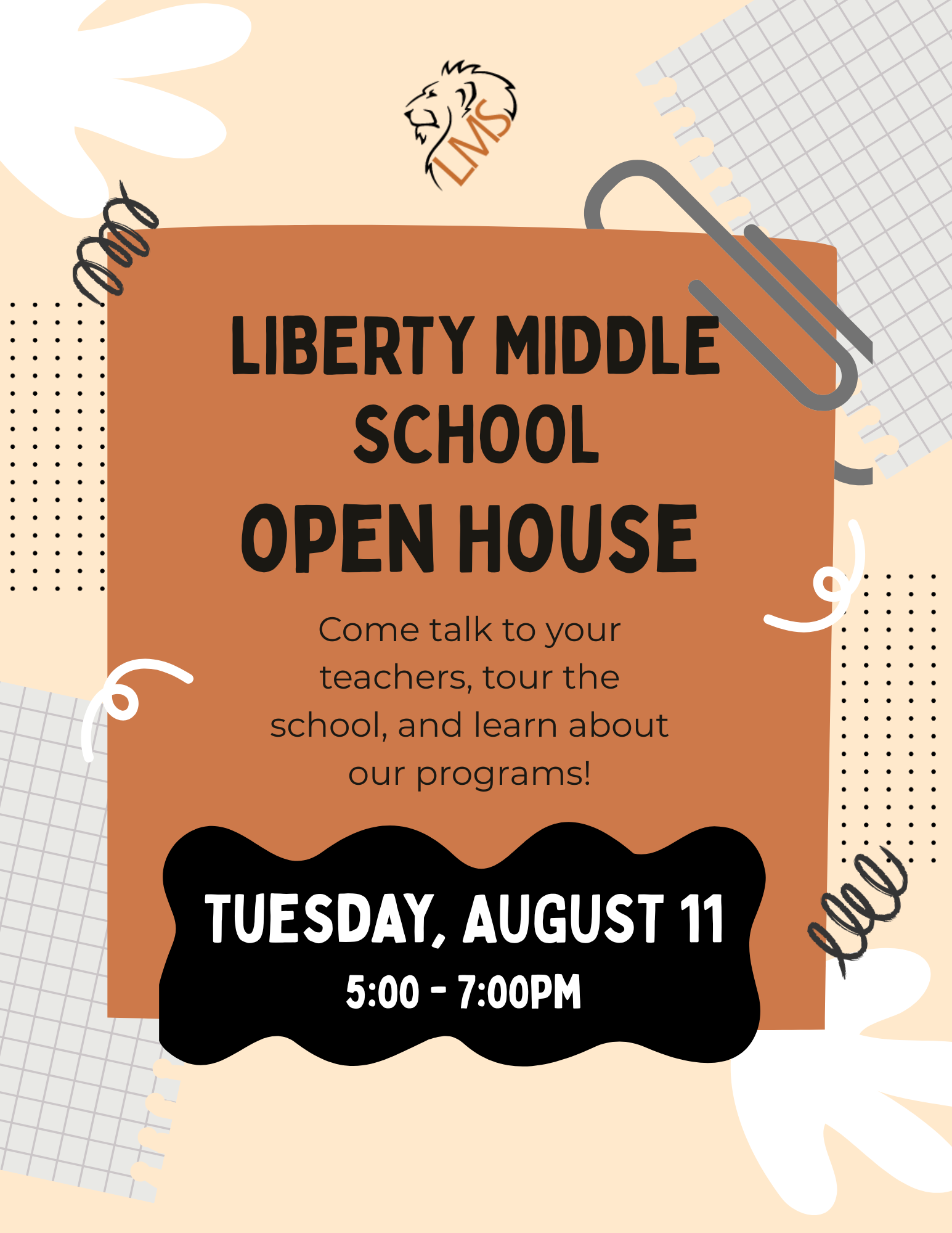Open House Tonight!