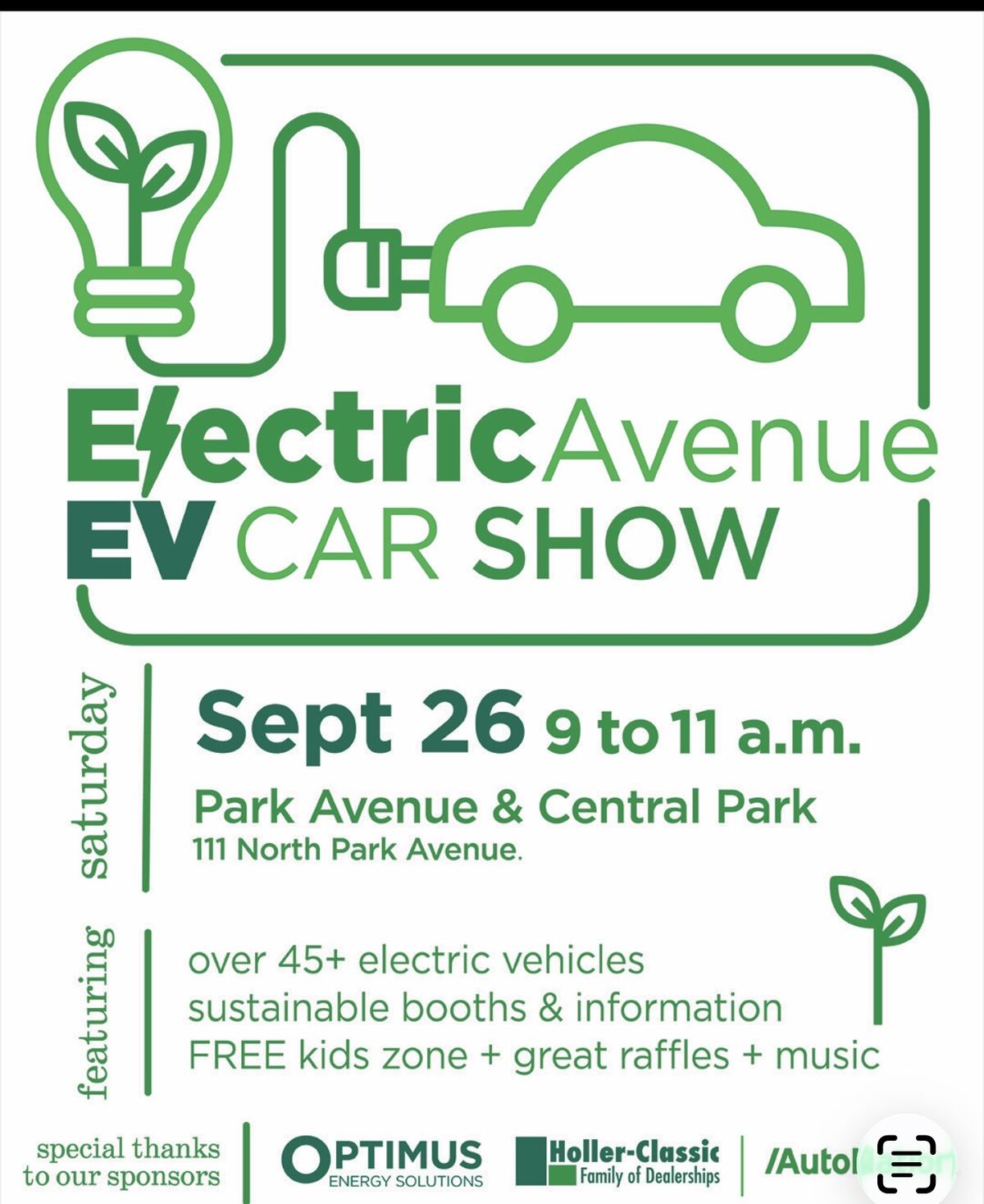 Green Team at the Electric Avenue EV Car Show