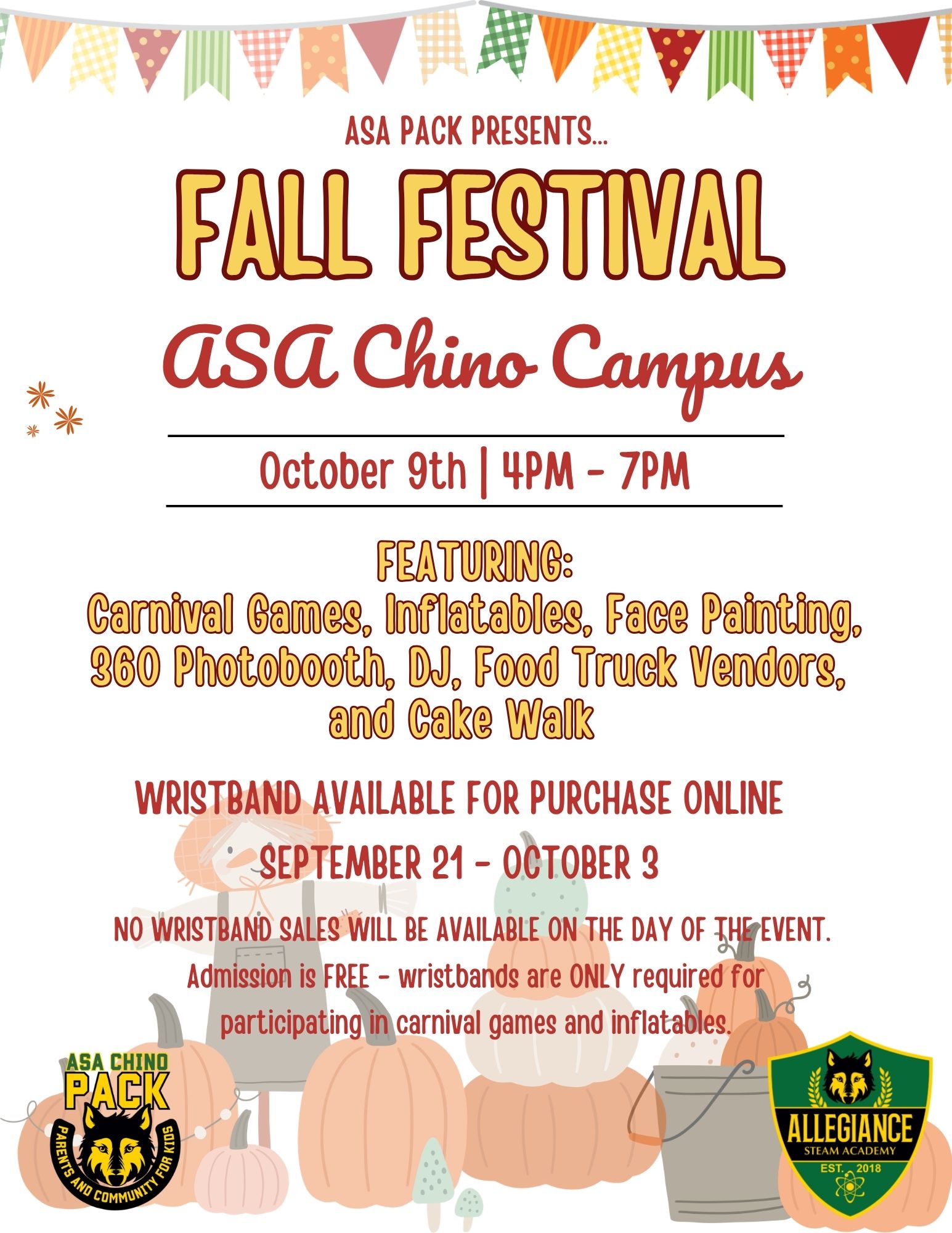 Fall Festival Activities 