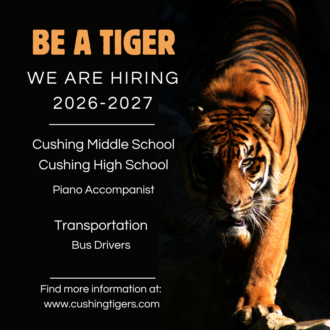Join the Cushing Public Schools Team!