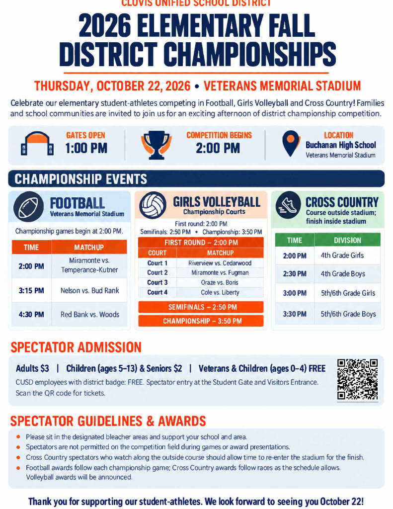 2026 Fall District Championships