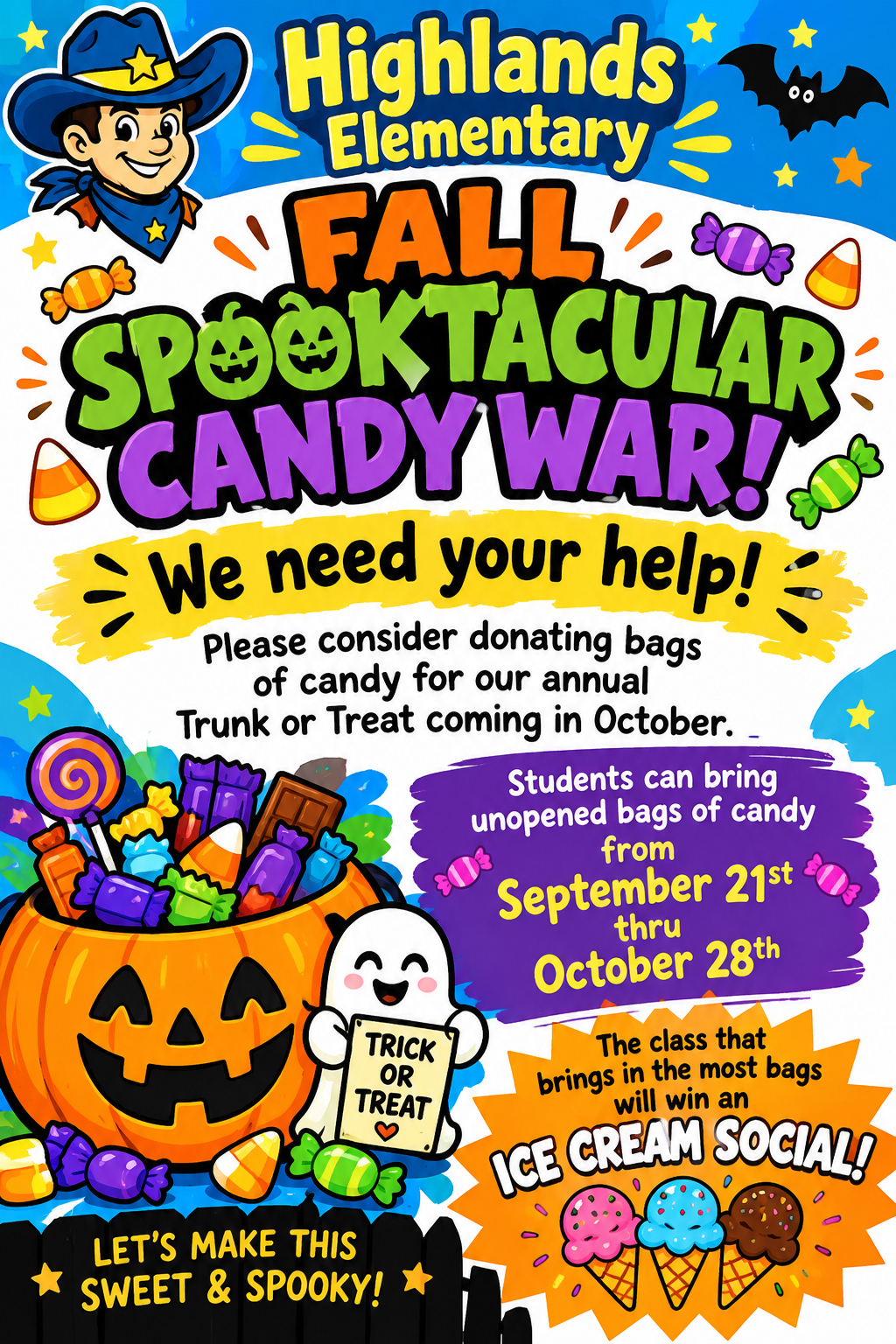 Fall Spooktacular Candy War