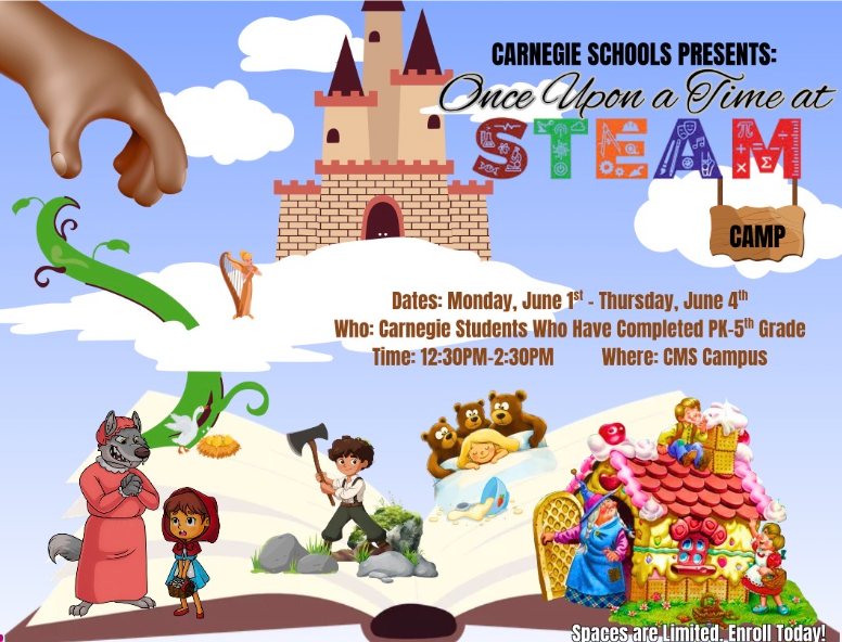 STEAM CAMP 2026: "Once Upon a Time at STEAM Camp"