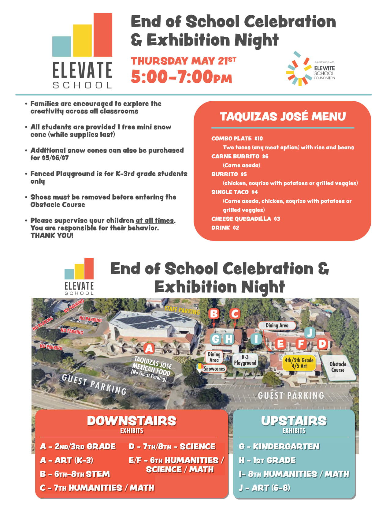 Everything You Need to Know: End of School Year Celebration & Exhibition Night