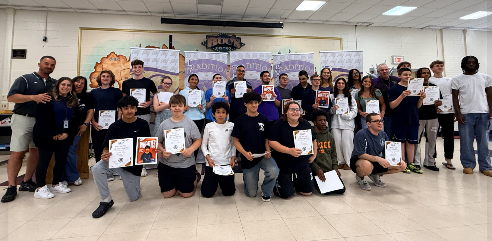 Islip High School Honors Excellence at Annual Breakfast of Champions