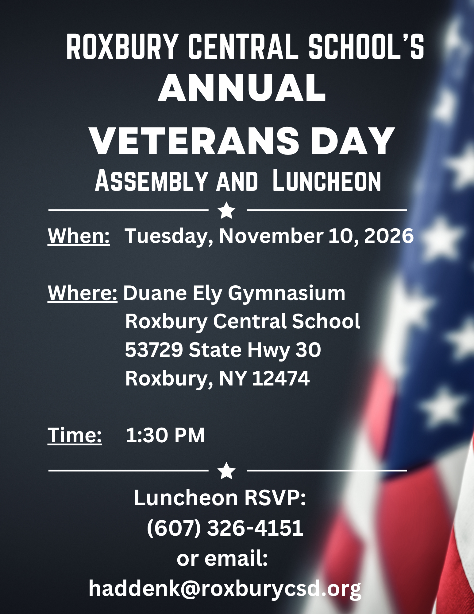 Veterans Day Assembly