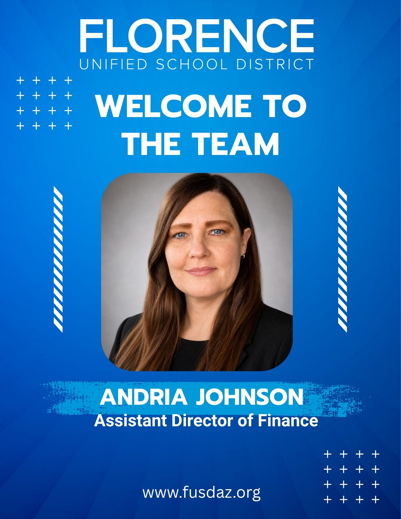 FUSD Welcomes Andria Johnson 